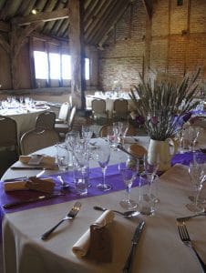 Red Barn - glasses-purple-table