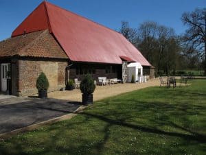 Red Barn - outside-porch