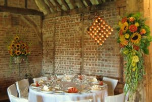 Red Barn - red-orange-table